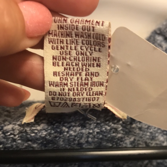 3 for $15 🦋🦋 J.J. always blue sleeveless sweater dress NWT - Picture 7 of 8